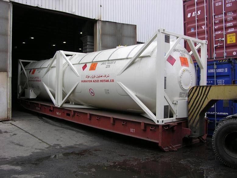 Tank container type UN T50 (IMO5) for LPG, Buy from Roko Intermodal ...