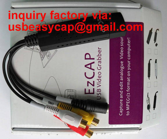 easycap usb video capture card dc60