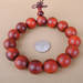 Lobular red sandalwood bracelet, Charm Bracelets, Crafts