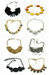 2012 latest zinc alloy fashion necklace for gift