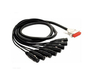 DB25 to 8-port 3XLR cable 3 meters