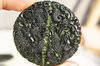Free shipping - Hand carved - the natural dark green jade dragon. Phoe