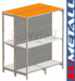 Slotted angle shelving and stainless steel boltless shelvings