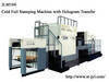 Cold foil finishing, cold foil process, cold foil stamping machine