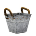 High quality low price metal antiqued flower pot