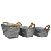 High quality low price metal antiqued flower pot