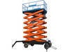 Cargo scissor folding lifting machine/platform lift/man lift
