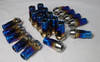 Titanium lug nuts 12*1.5  17hex 45mm