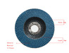 4.5 Inch T27 Sharpness Fiberglass Backing Zirconia Flap Wheel And Grin