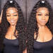 13x4 13x6 Deep Wave HD Lace Front Human Hair Wig 32 34 Inch Transp
