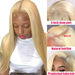 613 Lace Frontal Wig 13x6 Blonde Lace Front Wig Straight Human Hai