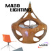 Hot sale Project Indoor Resin Pendant Lamp Maso MS-P1047L E27 LED 5w