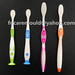 2 component toothbrush handle mold plastic maker of teethbrush bicolor