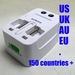 Compact Travel ac adapter included Europe/UK/USA/Australia standards