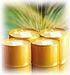 Sunflower oil, corn oil and palm oil