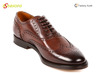 Genuine leather fashion cow leather men shoes