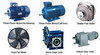 Electric motors, fan motors and speed reducers
