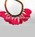 2013 fashion handmade tassel style rope necklace