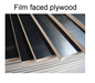 Chinese Hardwood Plywood, commercial plywood, film faced plywood.