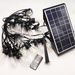 S14 led outdoor string lights solar power