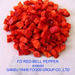 Freeze-dried red bell pepper