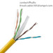UTP cat5e/cat6 network cables in communication cable