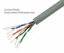 UTP cat5e/cat6 network cables in communication cable