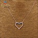 Wholesale custom charm gold plated fashion necklaces women jewelry 201