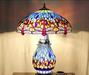 Antique Restaurant Stained Glass LED Tiffany Table Lamp