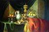 Oil painting-still life