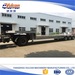 Heavy duty 3 axle extendable lowbed semi trailer