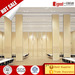 Acoustic movable partition wall interior