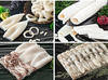 Frozen squid tubes, monk fish, pollock, cod, red fish, salmon