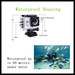 FlyCam F15 Wifi action camera 100% Original 60M Waterproof Sport DV