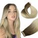 Seamless Invisible Tape In Human Hair Extensions Straight Natural