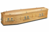 Wooden coffin