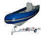 Sell boat trailer/inflatable boat