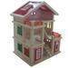 Wooden doll house toy
