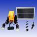 Solar home light with 4pcs lamps and mobile charger