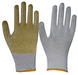 PVC Dotted String Knit Polycotton Gloves