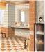 Ceramic and porcelain interior wall tile