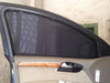 Magnetic mesh car sunshade