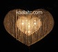 Ceiling crystal lamp 230-60X