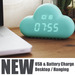 New items 2015 cloud small mini digital clock