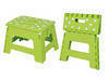 Plastic folding step stool