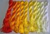 Hand-dyed natural pure silk embroidery threads sewing thread