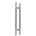 Glass door pull handle for 8-12mm glass