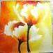 Abstract Tulip Oil Painting