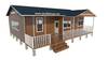 Custom one layer prefab  vacation house,6 rooms, 1 stories