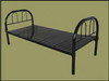 Metal single bed/bedroom furniture/nautural bed